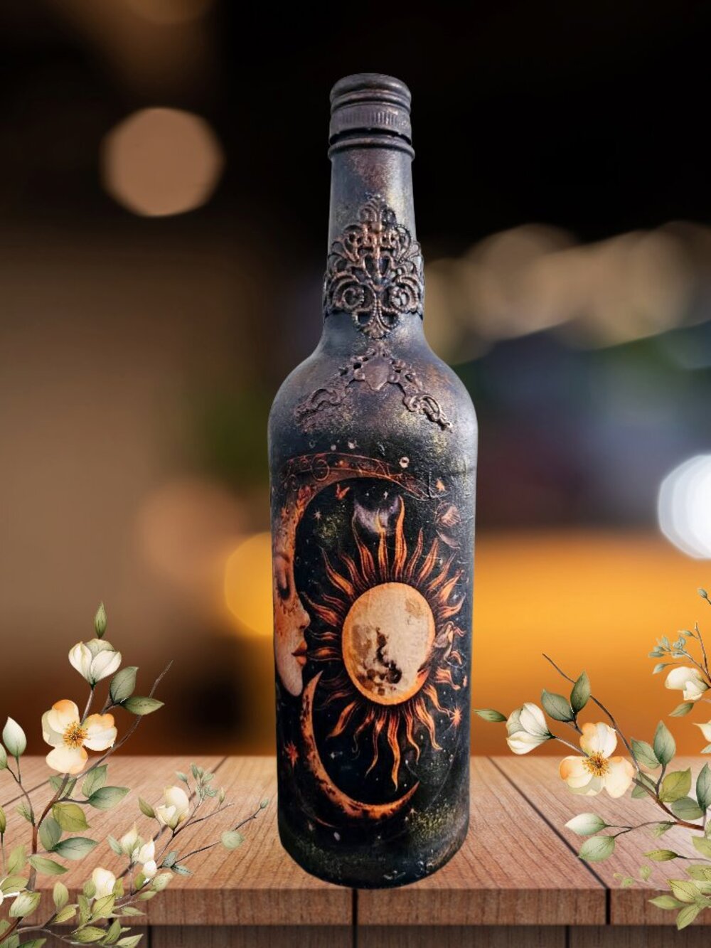 Sun and Moon Decor | Celestial Art | Mystical Home Decor